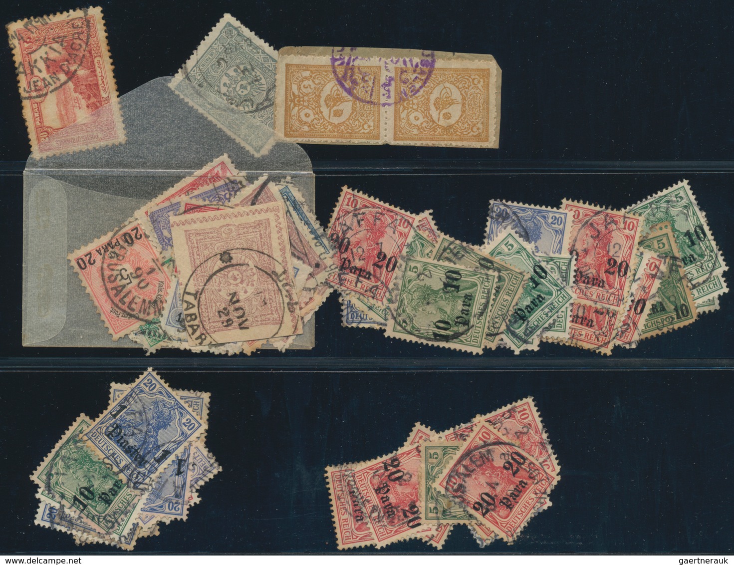 Türkei - Stempel: 1880/1910 (ca.), Balance Of Loose Stamps On Stockcards/in Glassines Incl. Some For - Altri & Non Classificati
