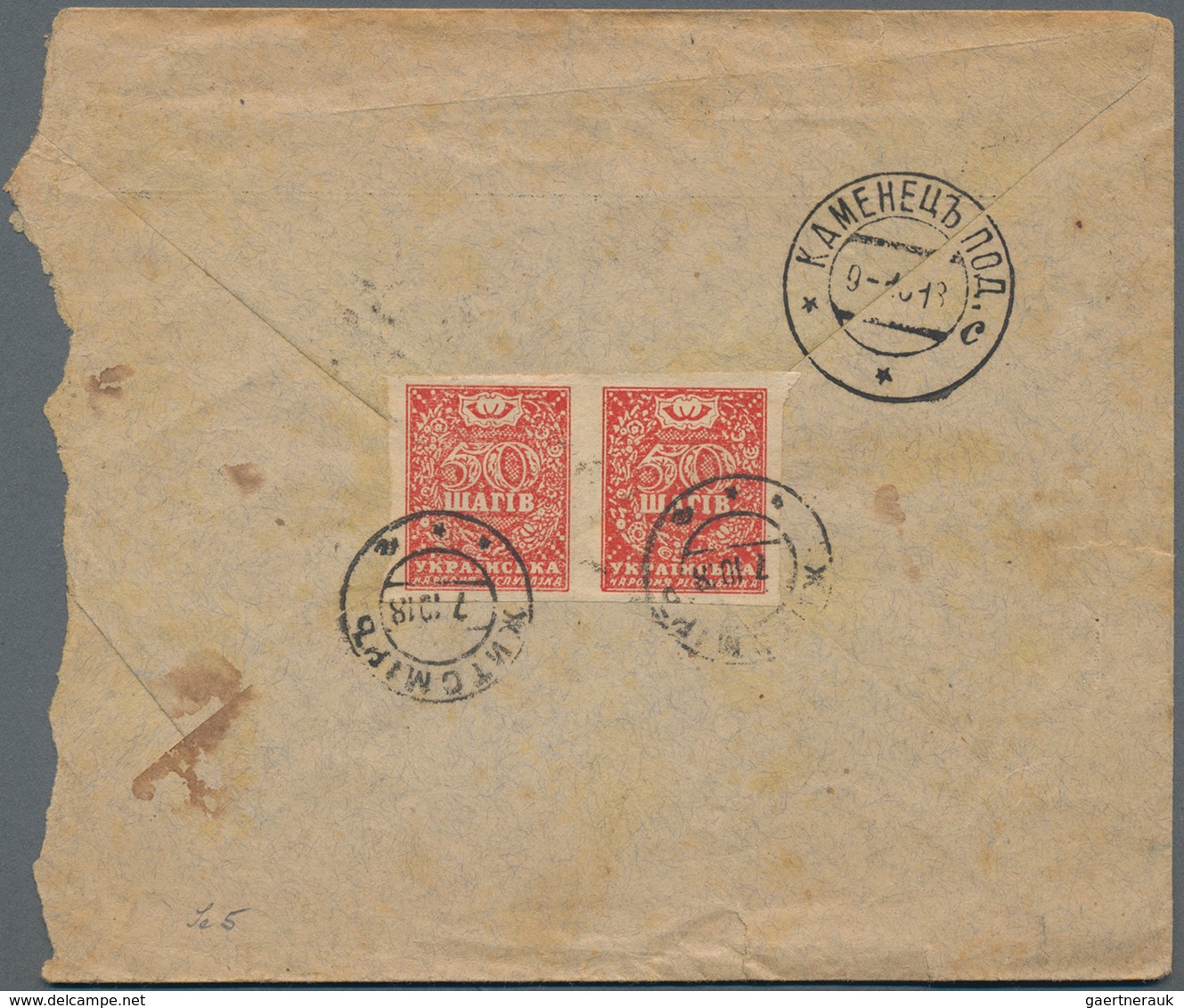 Ukraine: 1918/2004, Accumulation Of Ca. 270 Covers (many Sent To USA) And Unused And Used Postal Sta - Ucraina