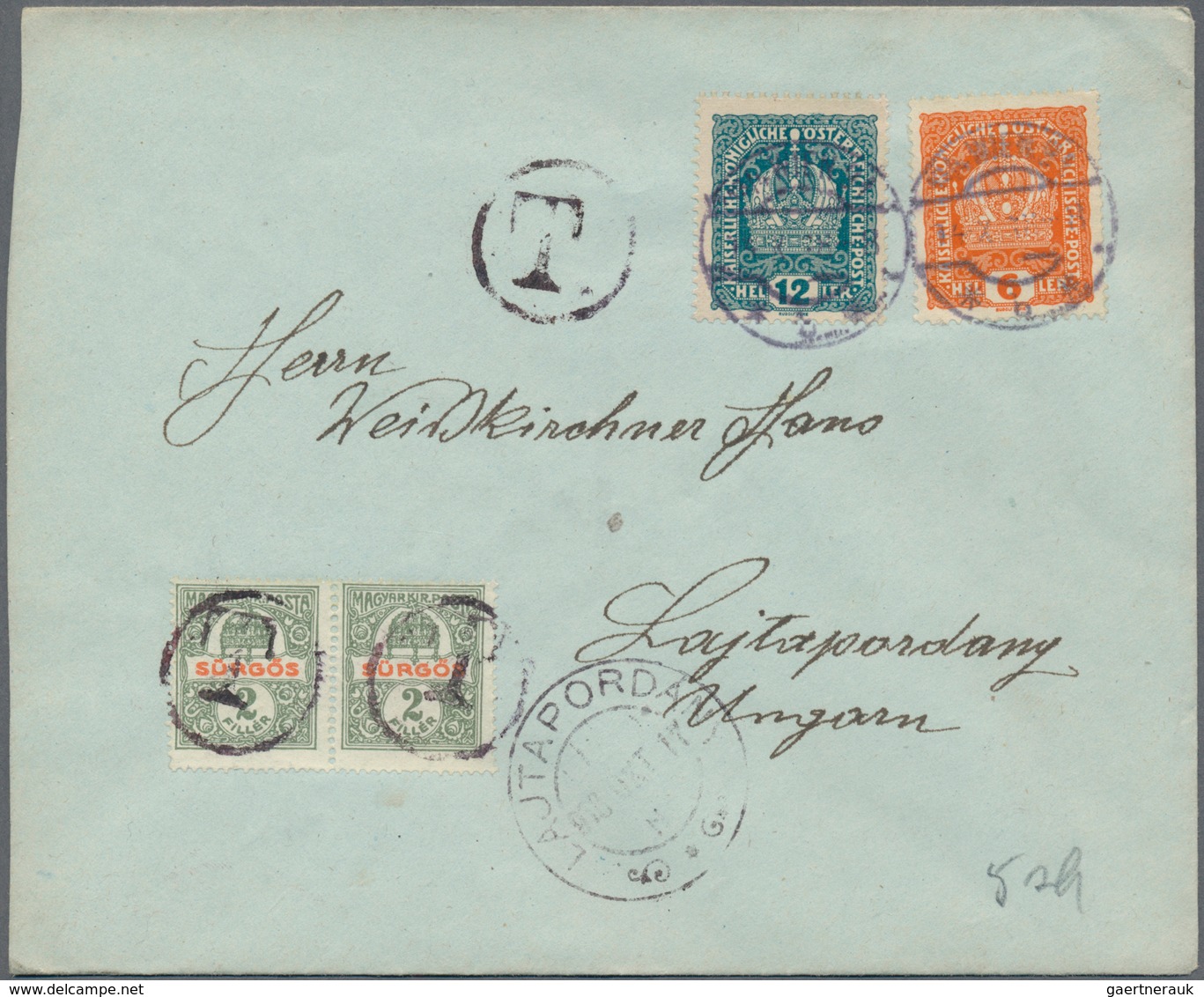 Ungarn: 1871/1980 (ca.), Accumulation Of Approx. 230 Covers, Cards And Unused And Used Postal Statio - Brieven En Documenten