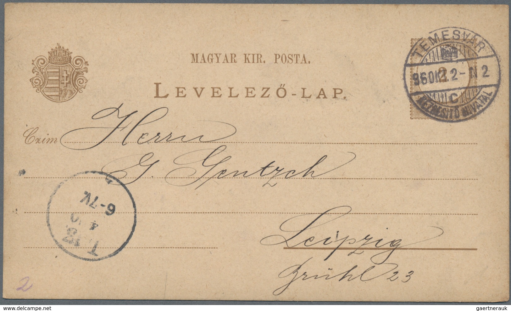 Ungarn - Ganzsachen: 1871/1920 (ca.), Accumulation Of Ca. 270 Commercially Used Postal Stationeries, - Interi Postali