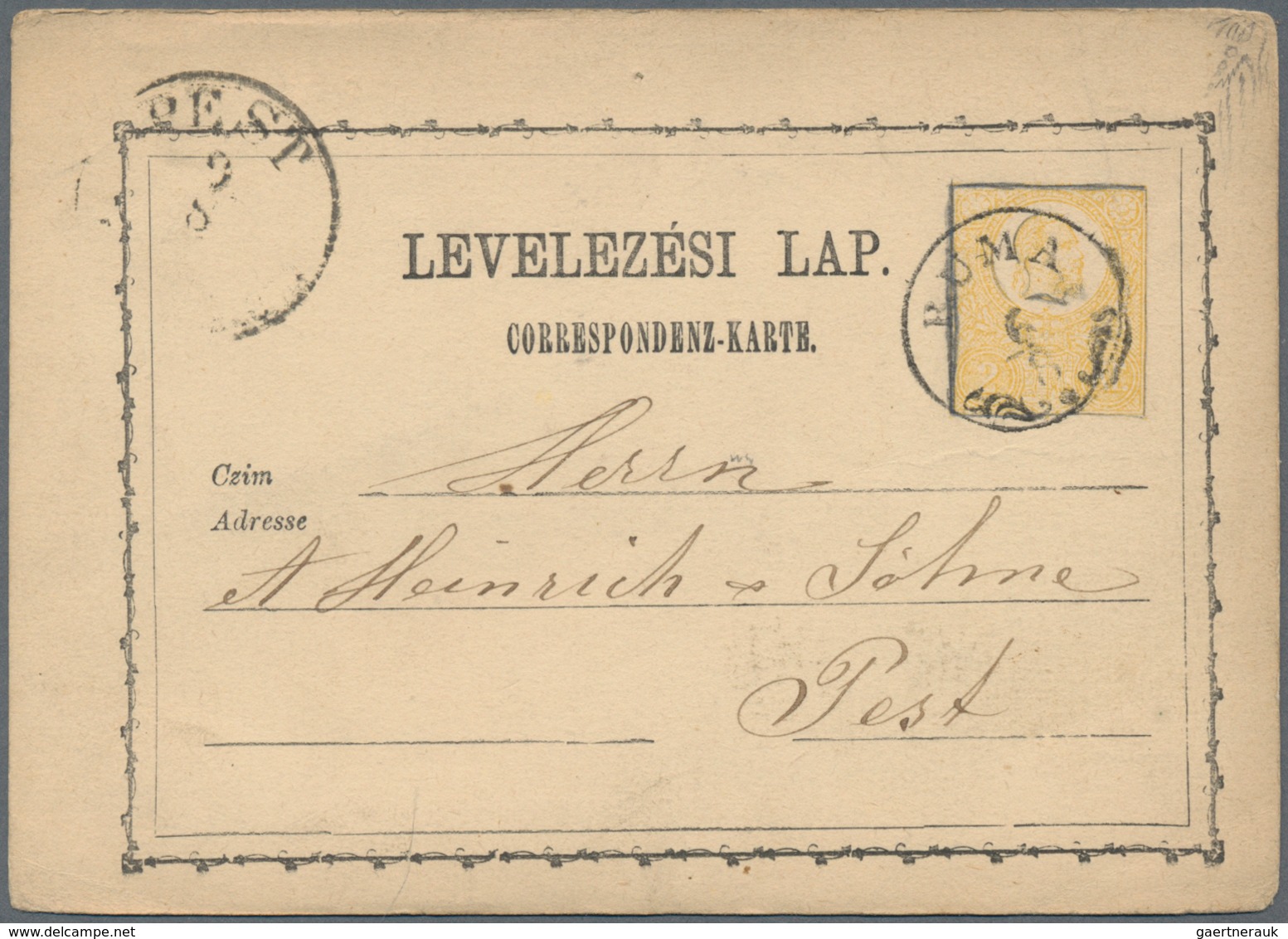 Ungarn - Ganzsachen: 1871/1920 (ca.), accumulation of ca. 270 commercially used postal stationeries,