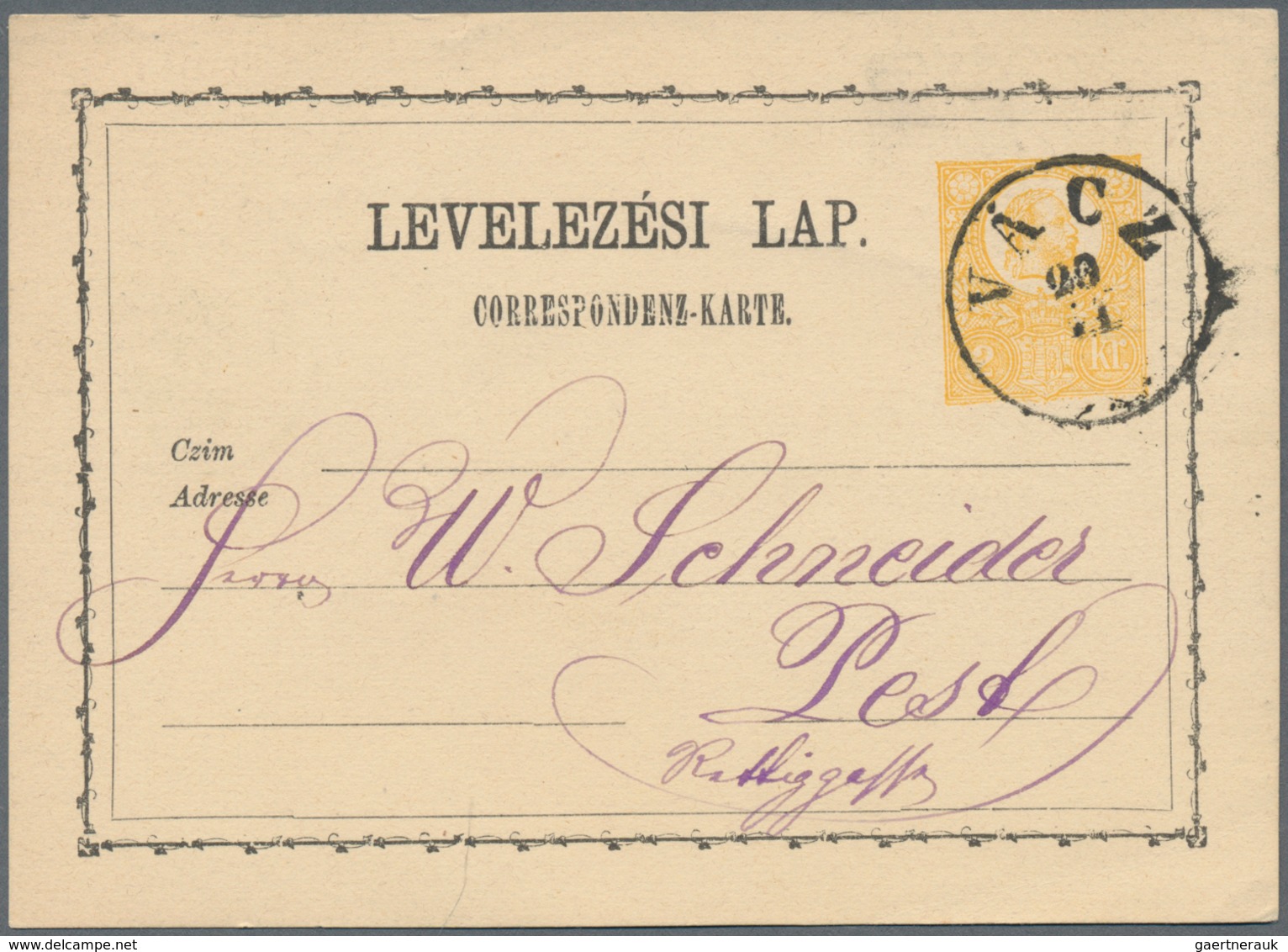 Ungarn - Ganzsachen: 1871/1920 (ca.), accumulation of ca. 270 commercially used postal stationeries,