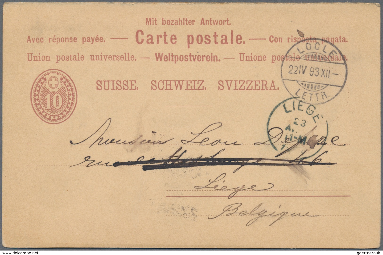 Europa: 1855/1950 large collection of approx. 2.130 unused and used postal stationeries, incl. posta