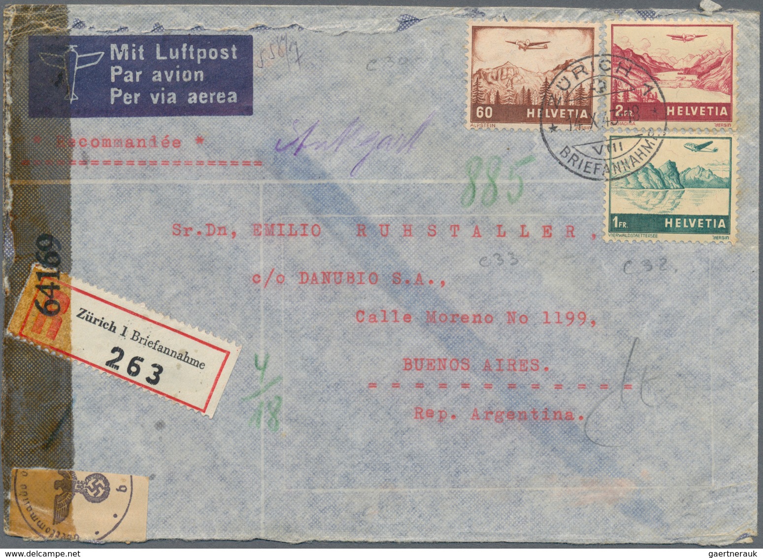 Europa: 1865/1980 (ca.), Holding Of Several Hundred Covers/cards Comprising Monaco, Norway, San Mari - Andere-Europa