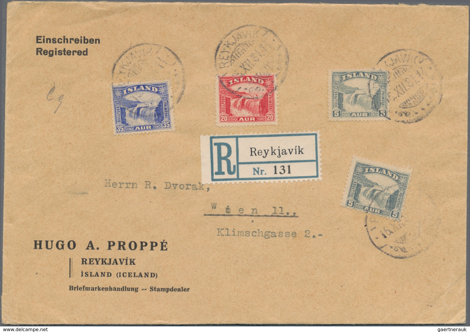 Europa: 1890/1960 (ca.), Holding Of Several Hundred Covers/cards, Comprising Vatican, Iceland, Greec - Autres - Europe