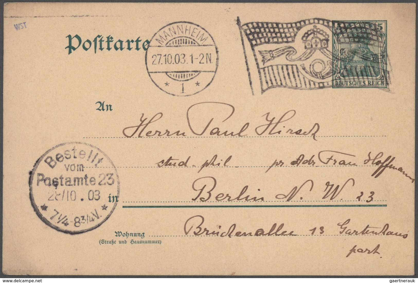 Europa: 1872/2014 (ca.), Accumulation Of Ca. 2.600 Covers, Cards, Viewcards, Unused And Used Postal - Europe (Other)