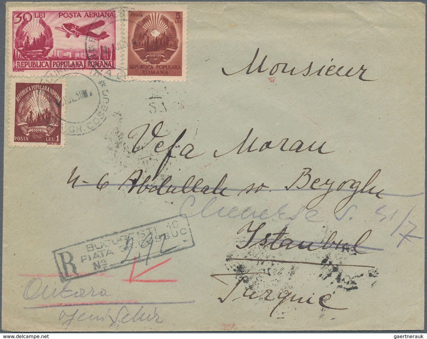 Europa - Ost: 1883/1975(ca.), Accumulation With More Than 650 Used Covers And Postal Stationary Main - Sonstige - Europa