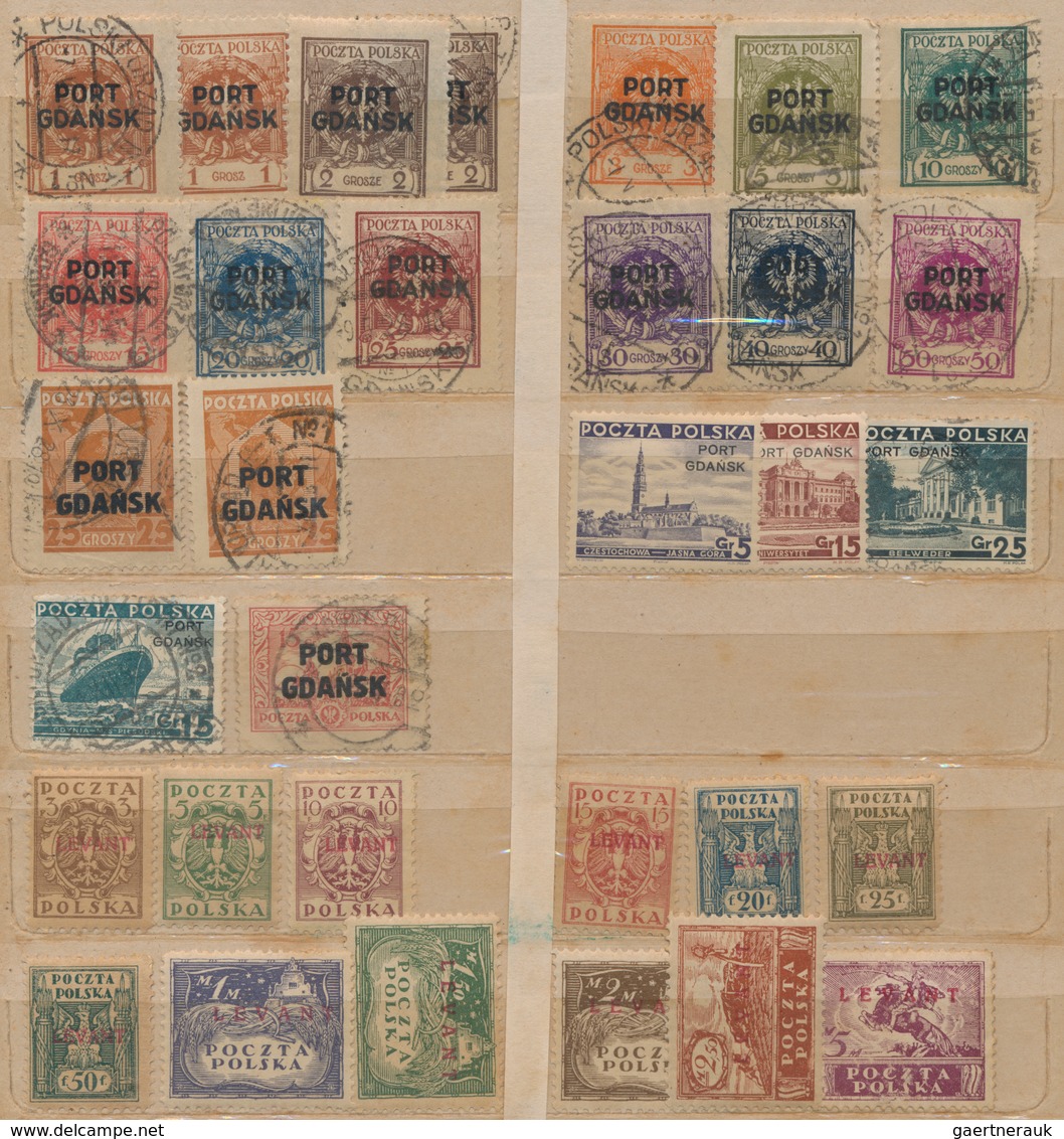 Europa - Ost: 1862/1940 (ca.), Used And Unused Assortment In A Stockbook, Comprising Poland And Roma - Sonstige - Europa