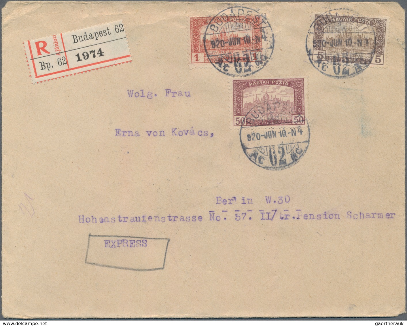 Europa - Ost: 1890/1960 (ca.), Little Accumulation Of Ca. 35 Covers And Commercially Used Postal Sta - Altri - Europa