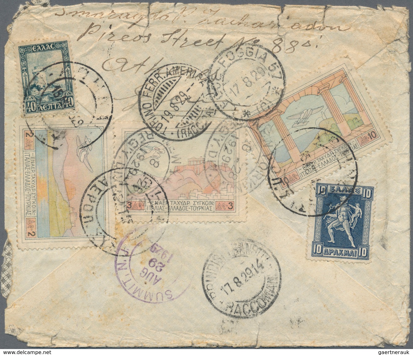 Europa - West: 1860/1980 (ca.), comprehensive holding of covers/cards, comprising Austria, French An
