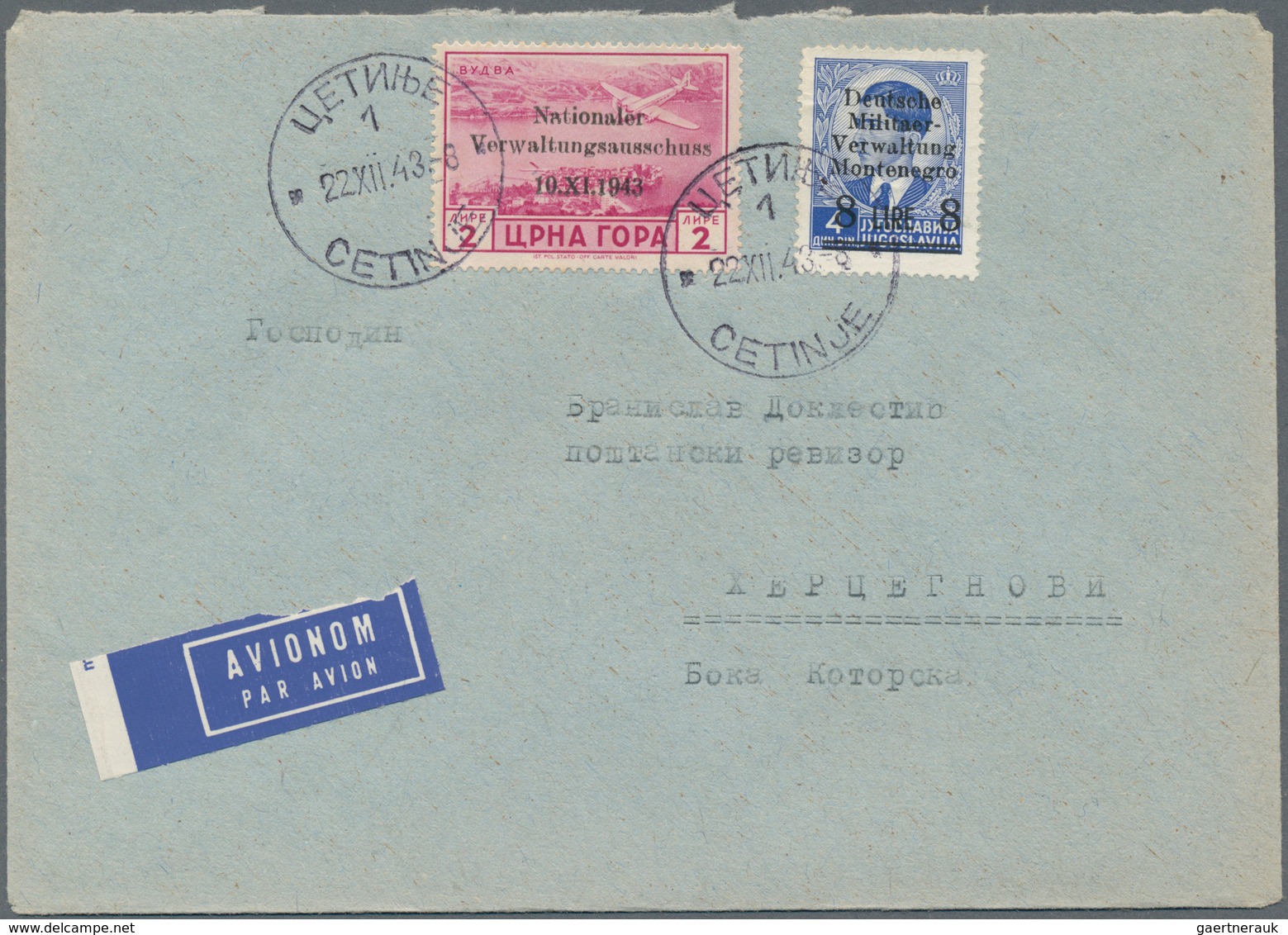 Europa - Süd: 1941-44 Ca.: About 300 Covers, Postcards, FDC's And Postal Stationery Items From Serbi - Andere-Europa