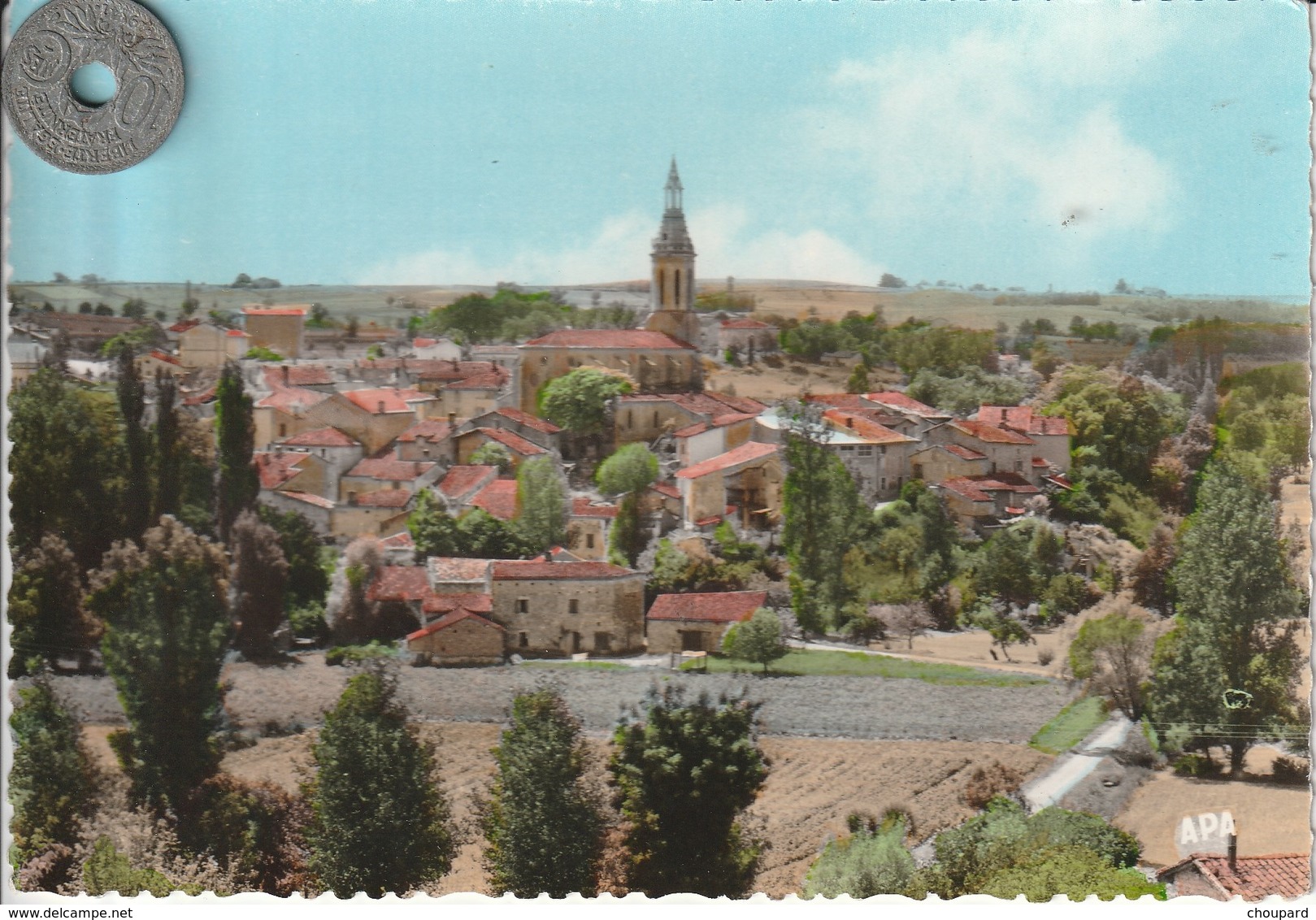 81  - Carte Postale Semi Moderne Dentelée De    CAHUZAC    Vue Aérienne - Other & Unclassified