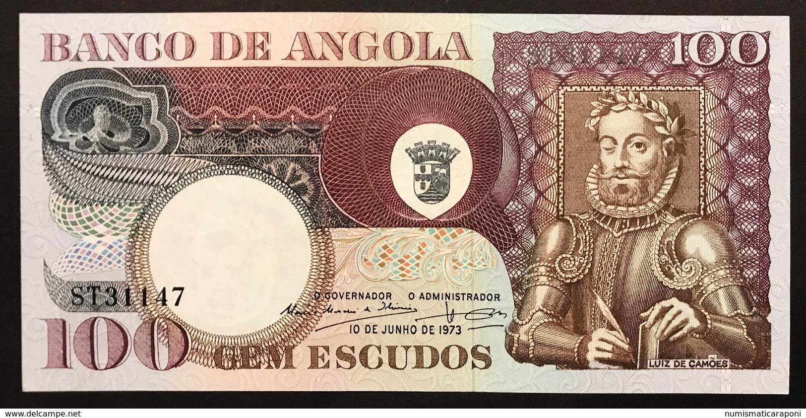 ANGOLA 50+100 Escudos 1973 LOTTO 2730 - Angola