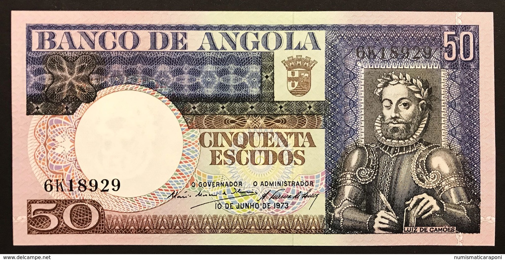 ANGOLA 50+100 Escudos 1973 LOTTO 2730 - Angola