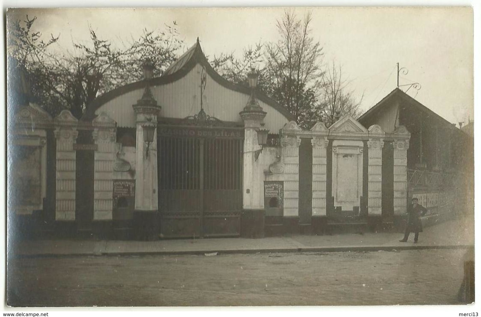 Rare CP-Photo De BORDEAUX (33) – Casino Des Lilas, Boulevard De Caudéran. - Bordeaux