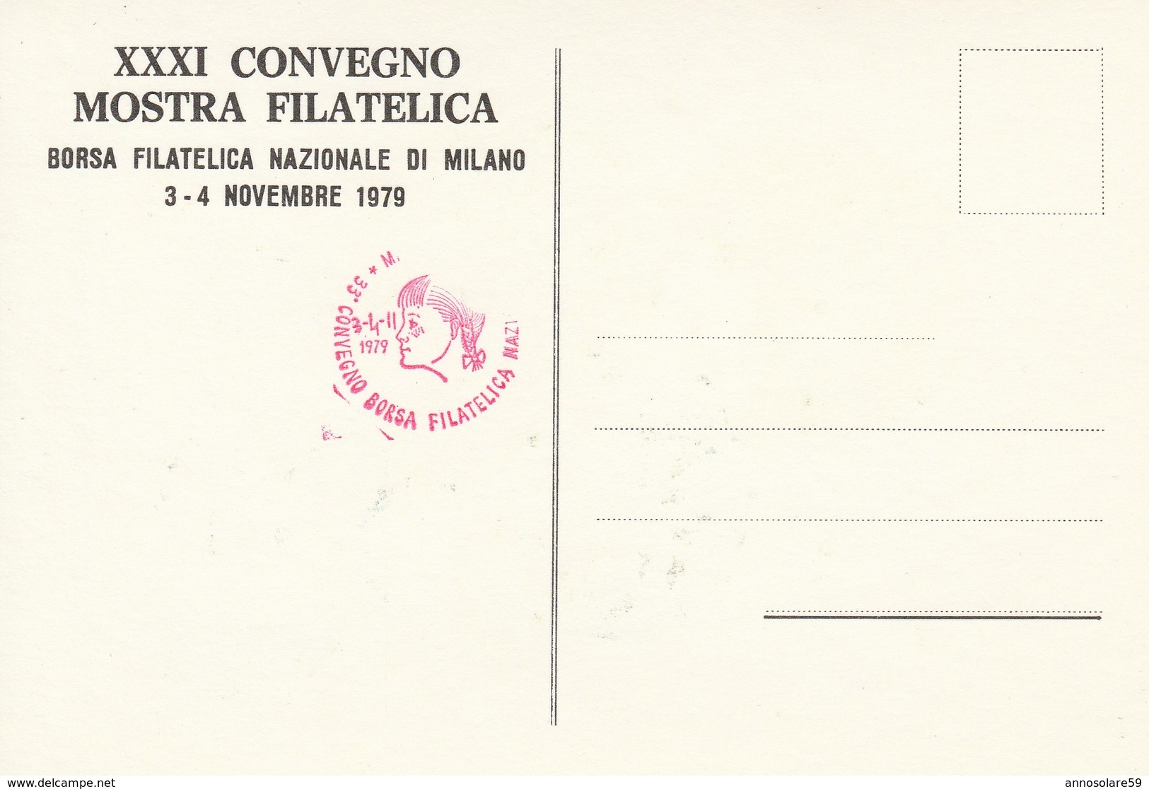 SERIE COMPLETA DI 5 CARTOLINE - BORSA FILATELICA NAZIONALE DI MILANO 3/4 NOVEMBRE 1979 - LEGGI - Serie Televisive