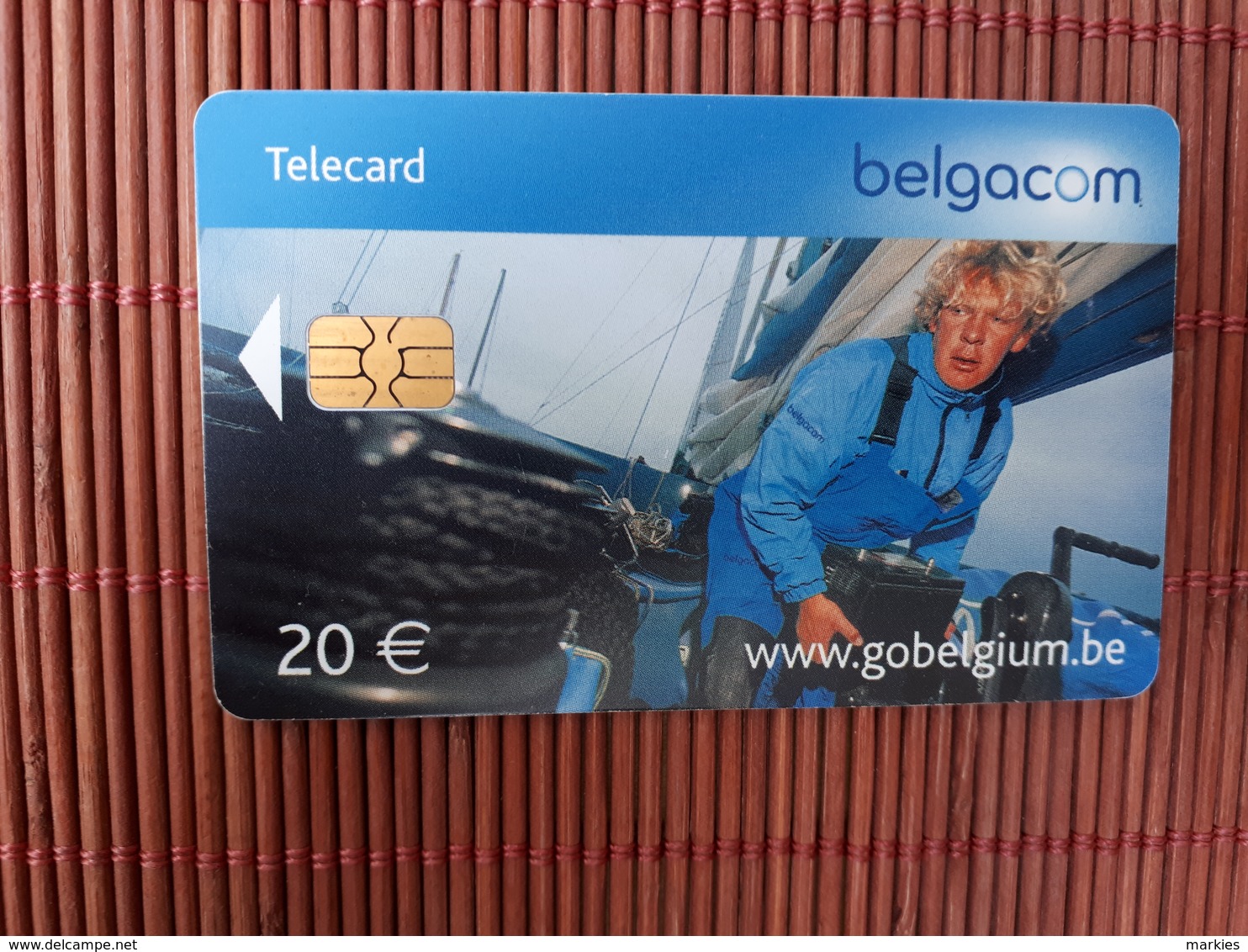 Phonecard  Belgium 20 Euro II 31/03/2006 Used Low Issue Rare - With Chip