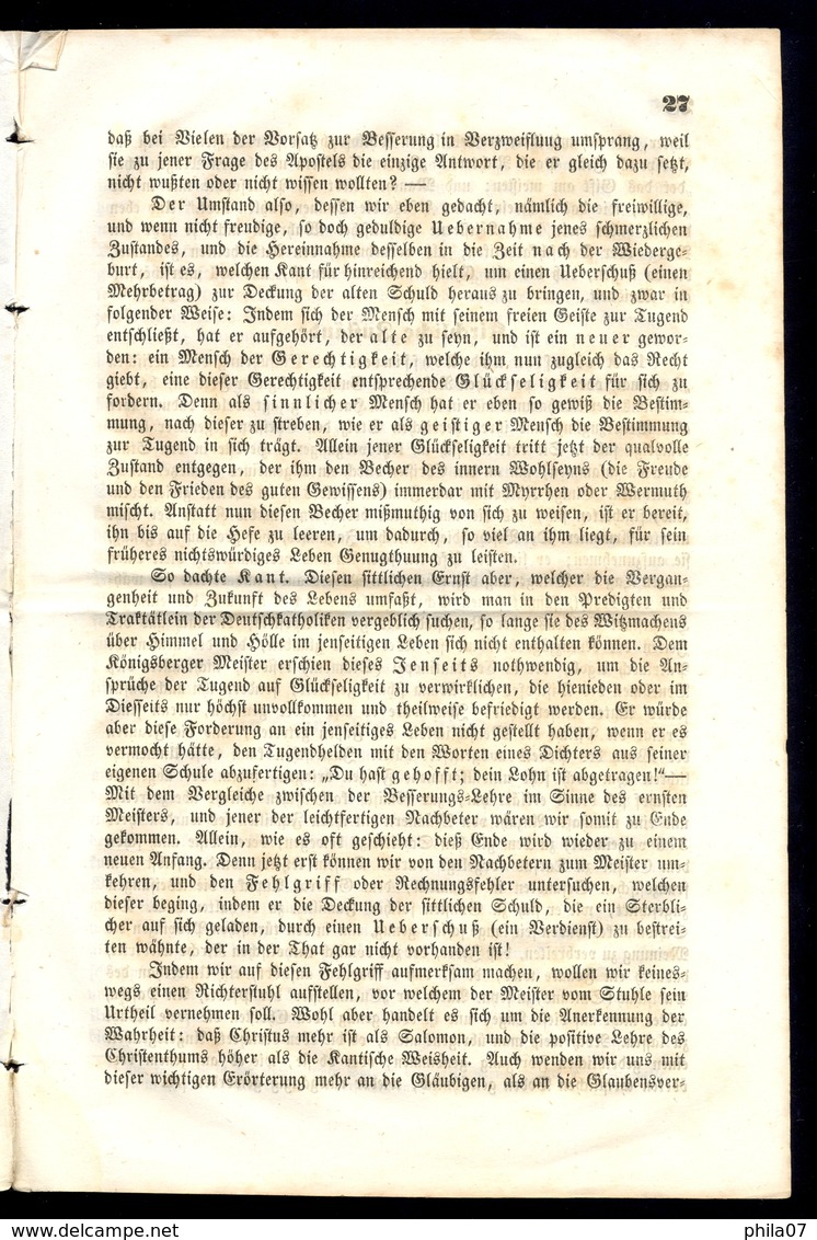 Austria, Croatia - Complete Newspaper Oeseterreichischer Volksfreund No. 4 From 1850 - Autres & Non Classés