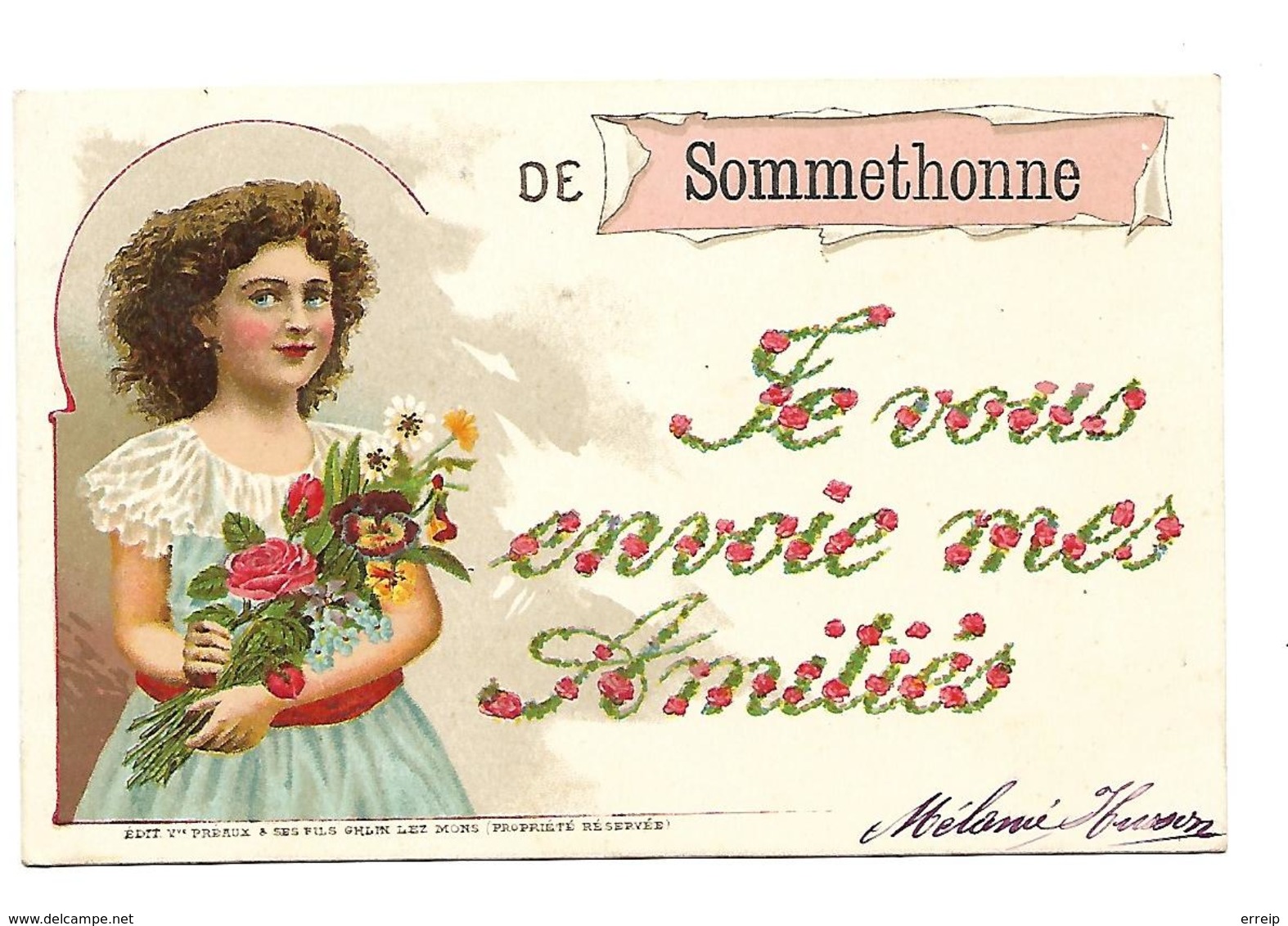 Sommethonne Je Vous Envoie Mes Amitiés - Meix-devant-Virton