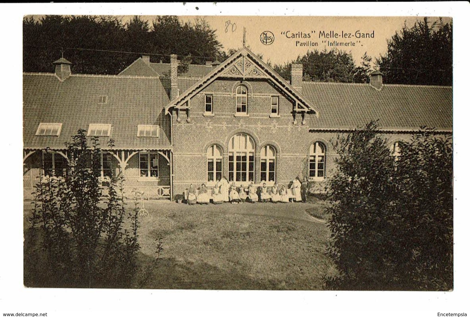 CPA Carte Postale-Belgique- Melle Lez Gand - Caritas- Pavillon Infirmerie  VM12278 - Melle