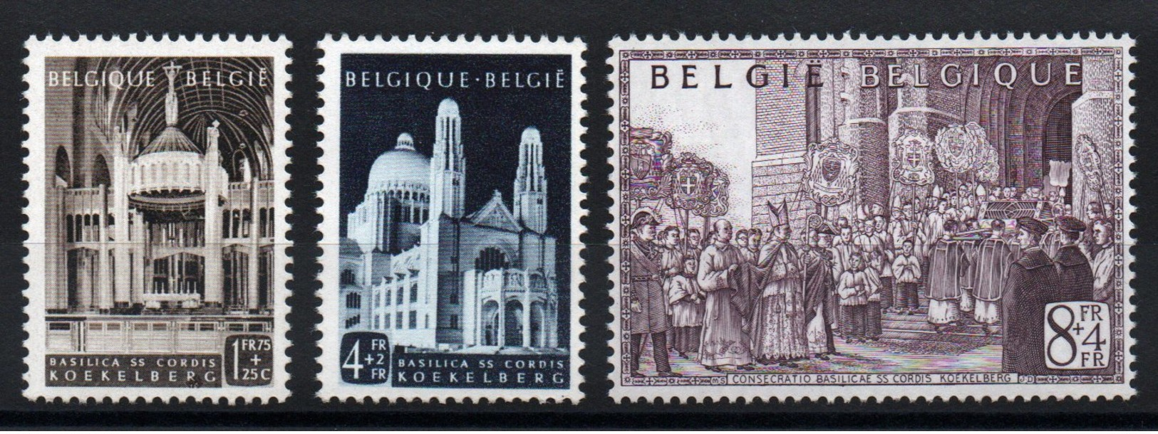 BELGIQUE - YT N° 876 à 878 - Neufs ** - MNH - Cote: 42,00 € - Neufs