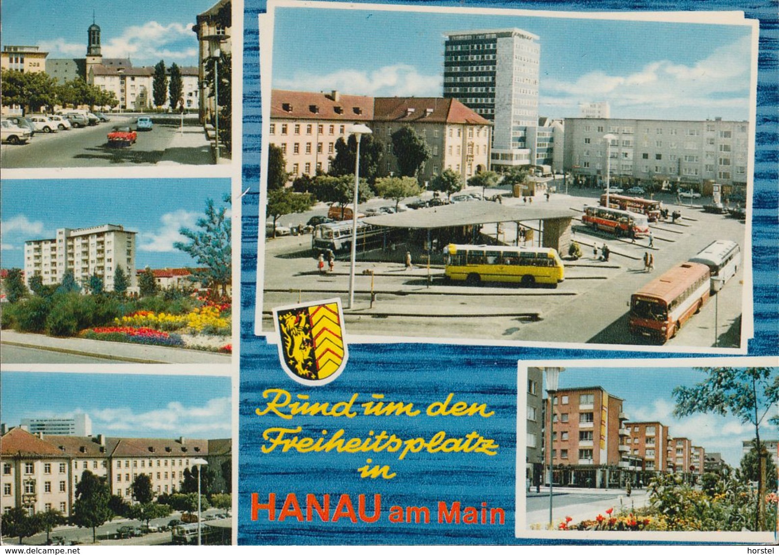 D-63450 Hanau - Rund Um Den Freiheitsplatz - Busbahnhof - Cars - Bus - Hanau