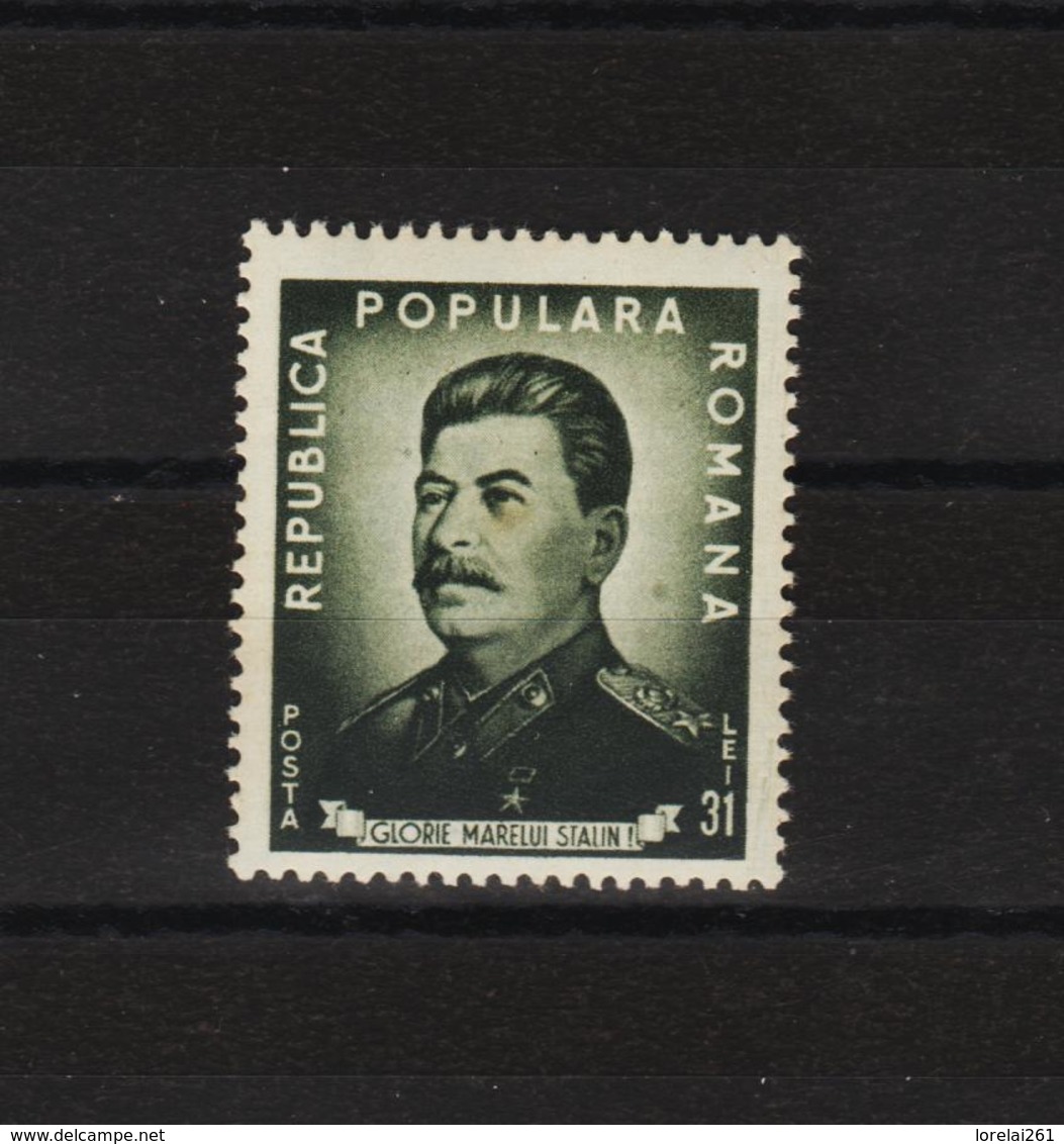 1949 - STALIN  Mi No 1195A Et Yv No 1087 MNH - Ungebraucht