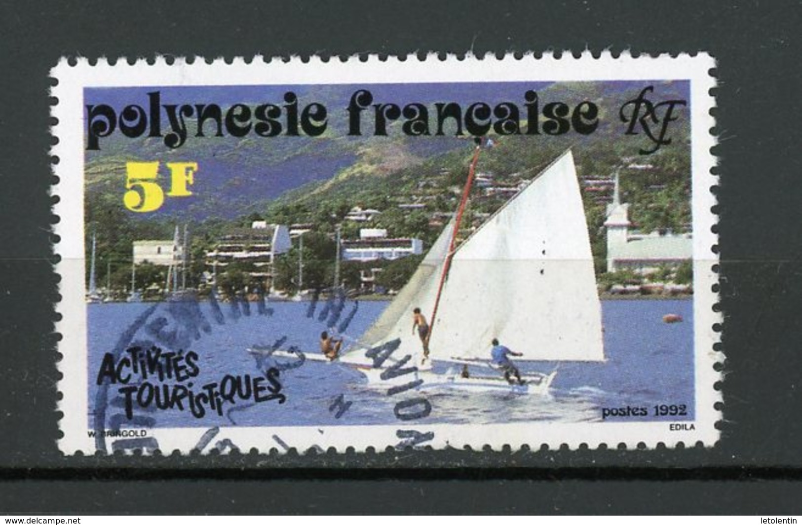 POLYNESIE - TOURISME - N° Yt 403 Obli. - Used Stamps