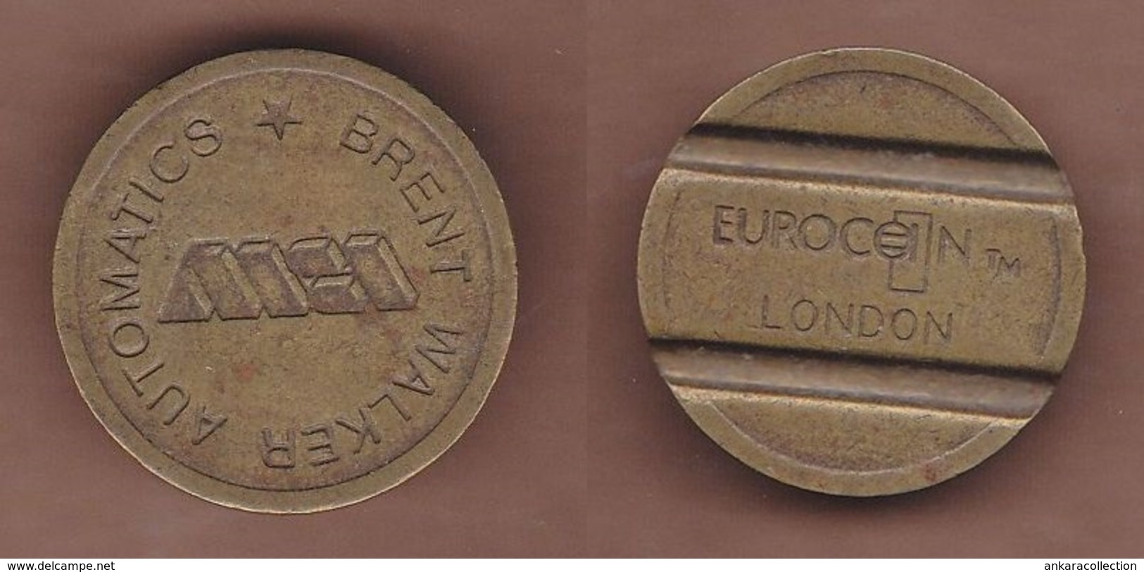 AC -  EUROCOIN LONDON BRENT WALKER AUTOMATICS TOKEN JETON - Notgeld