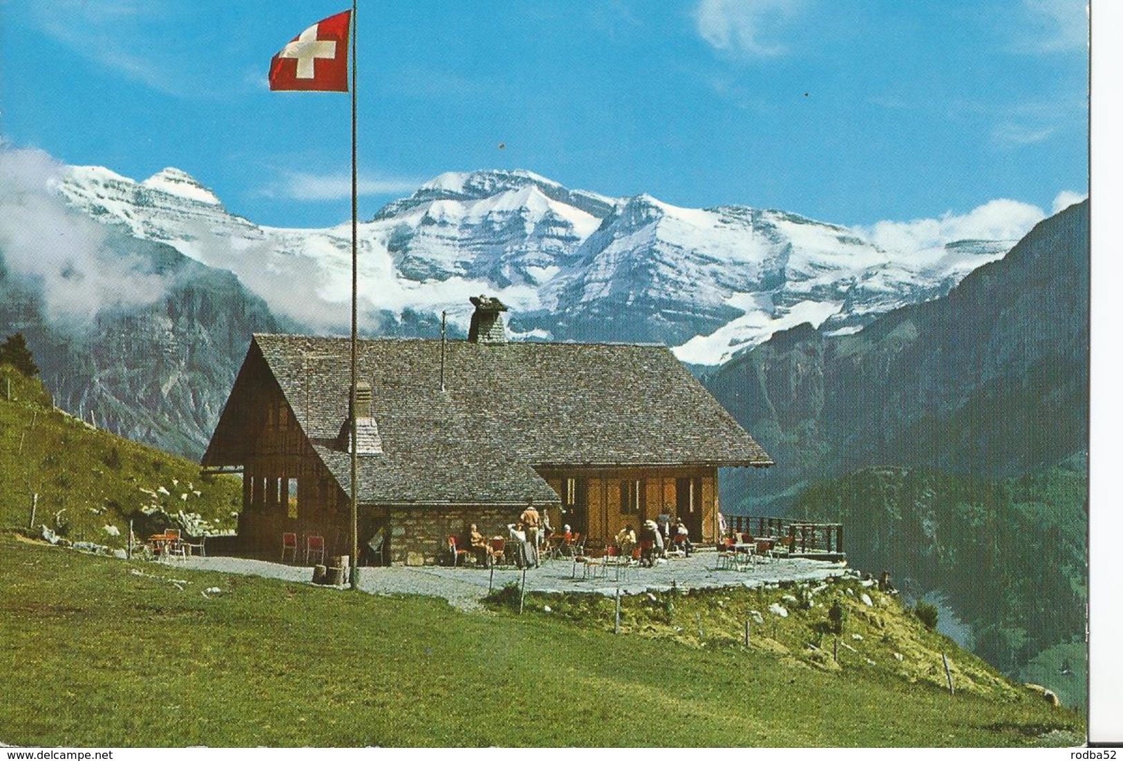 CPSM - 1971  - Planachaux - Champéry - Restaurant Coquoz - Mont Ruan - Champéry