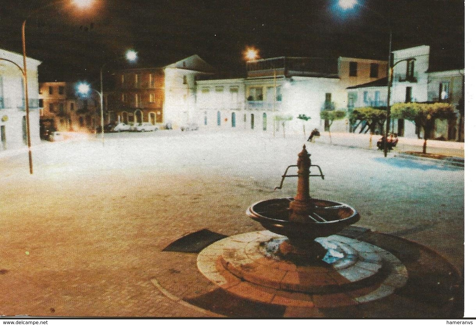 Pesco Sannita - Piazza Umberto I - La Fontana - Benevento - H6190 - Benevento