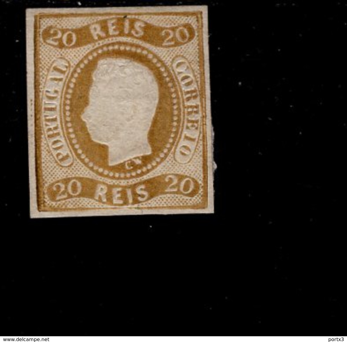 Por. 19 König Luis I Without Gum (*) (3) - Unused Stamps