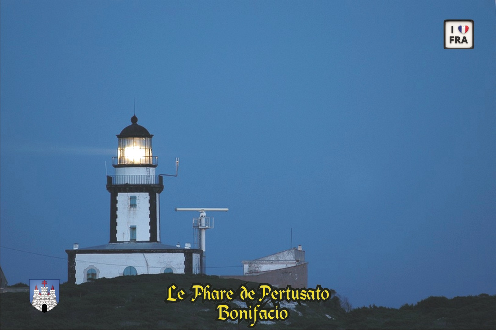 Set 6 Cartes Postales, Phares, Lighthouses Of Europe, France, Bonifacio, Le Phare De Pertusato - Fari