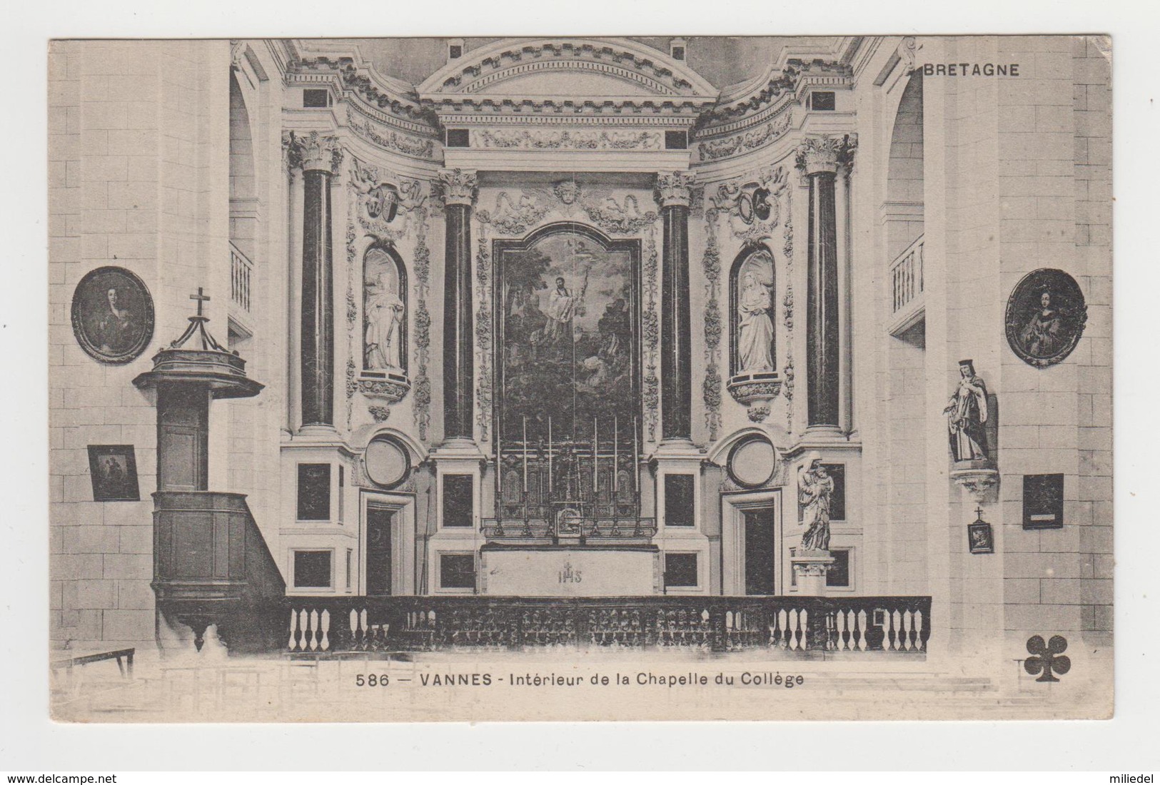 AC680 - VANNES - Intérieur De La Chapelle Du Collège - Vannes