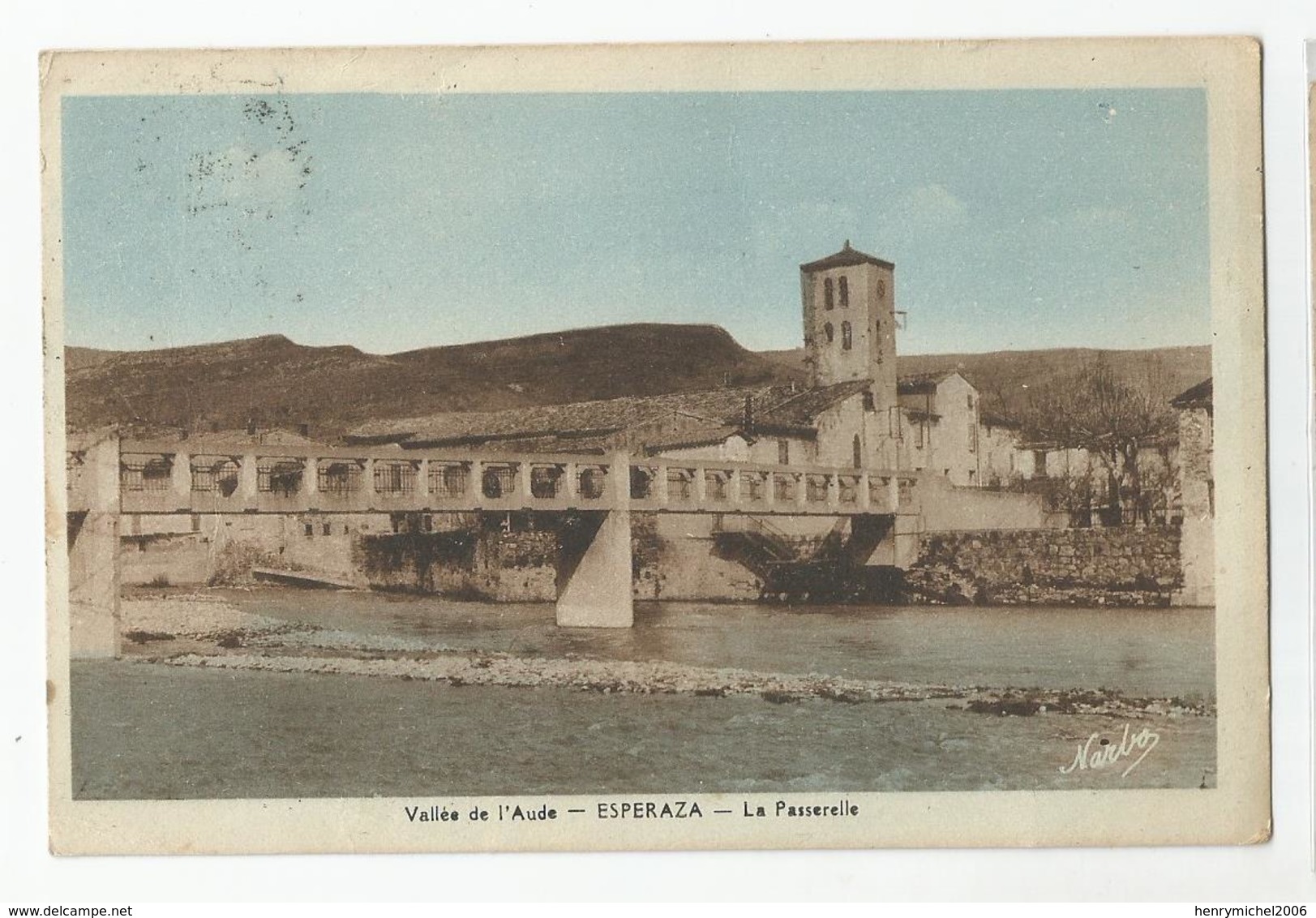 11 Vallée De L'aude Esperazza La Passerelle Ed Louis Alquier - Otros & Sin Clasificación