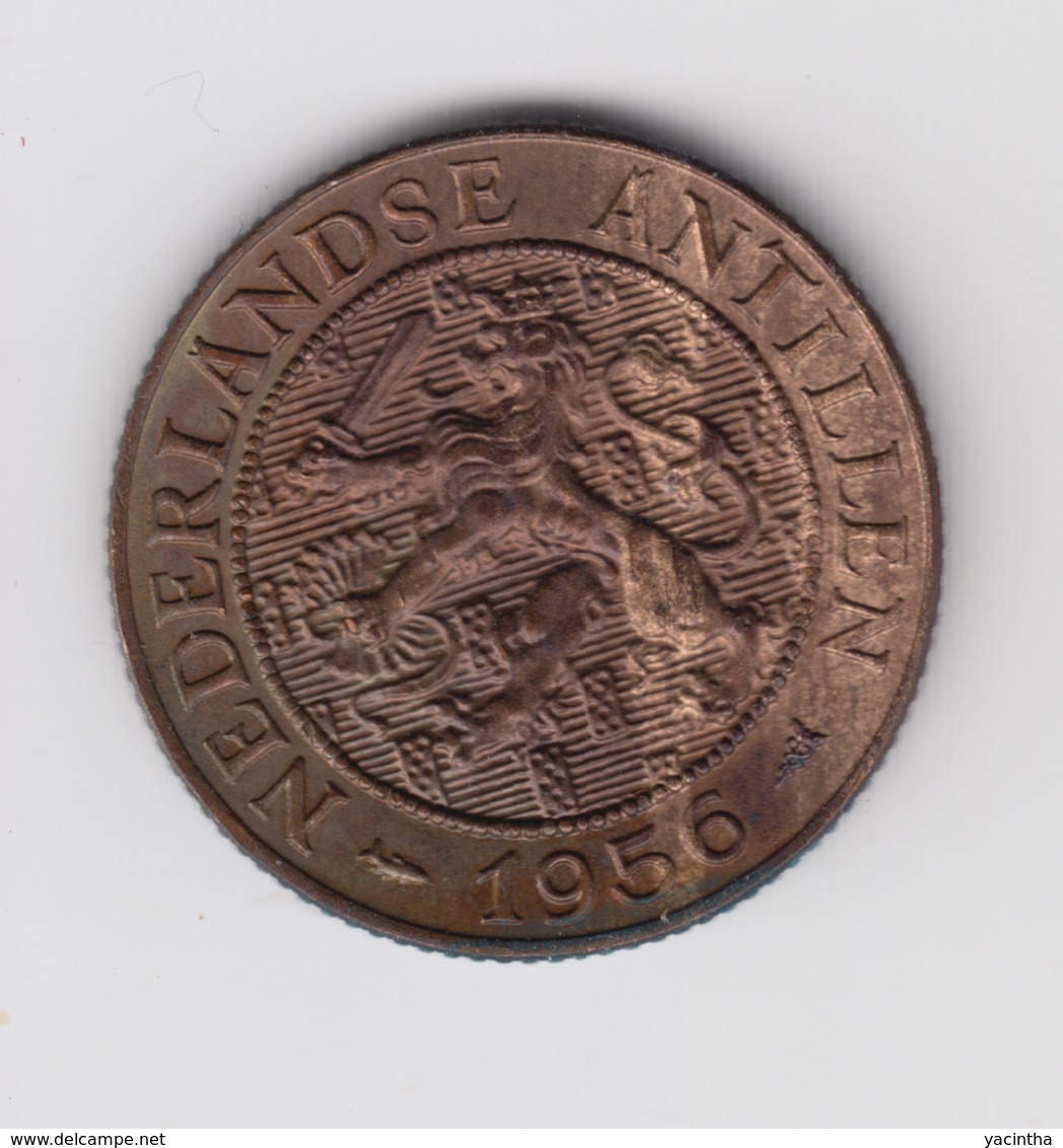 @Y@    Nederlandse Antillen   2 1/2  Cent  1956 ( 4616 ) - Antilles Néerlandaises