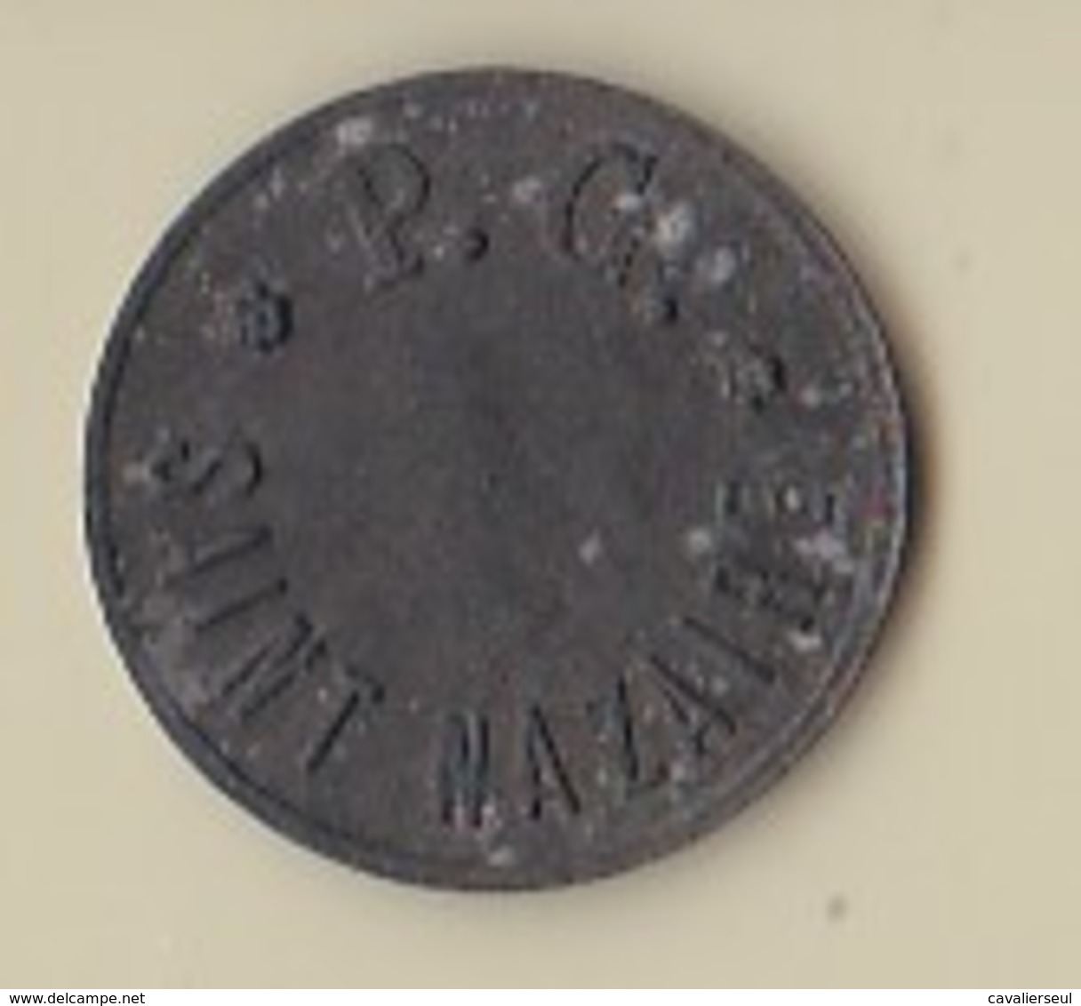 2 X 10 CENTIMES - P(risonnier) G(uerre) SAINT-NAZAIRE - Monétaires / De Nécessité