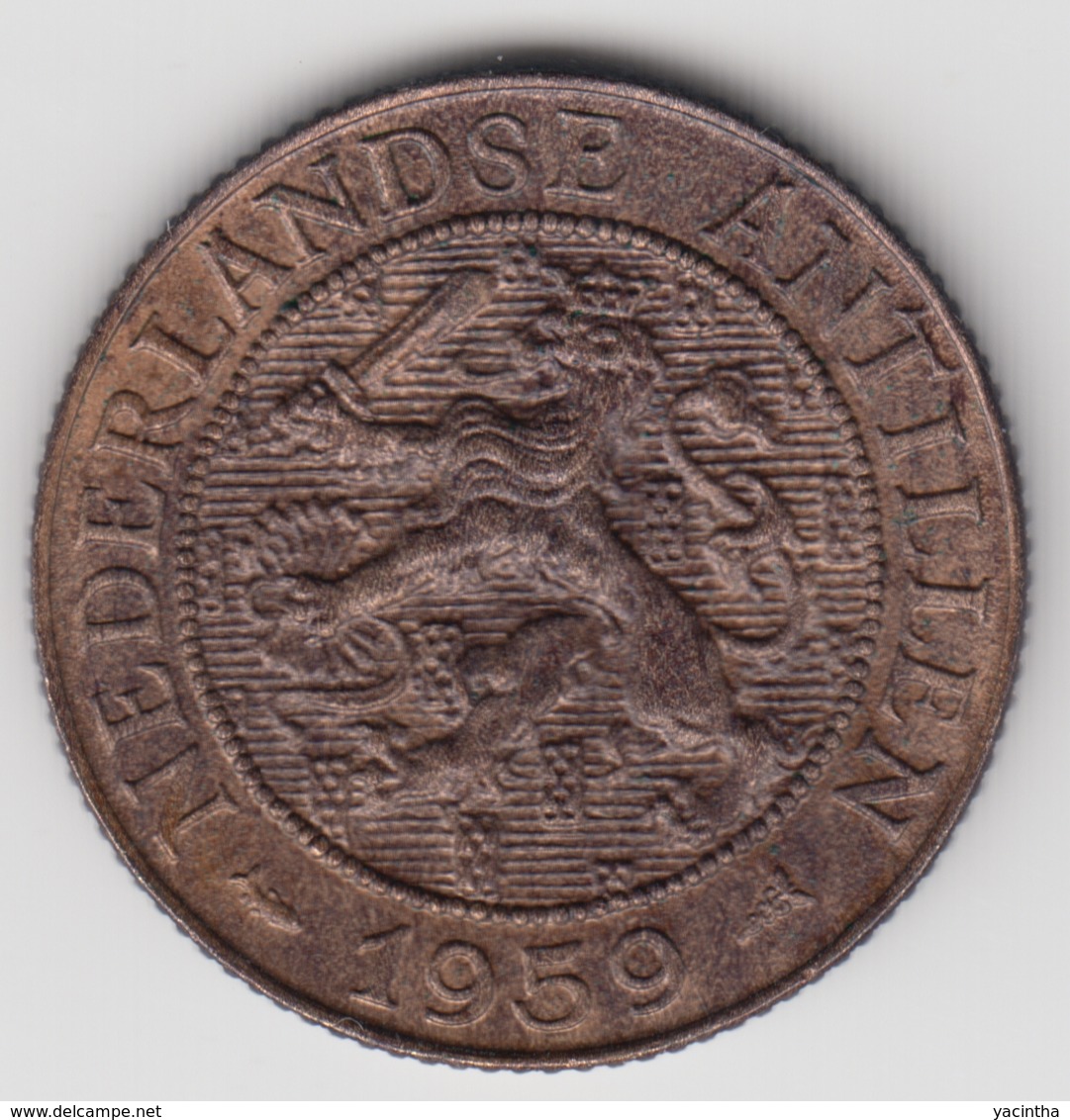 @Y@    Nederlandse Antillen   2 1/2  Cent  1959 ( 4617 ) - Antilles Néerlandaises