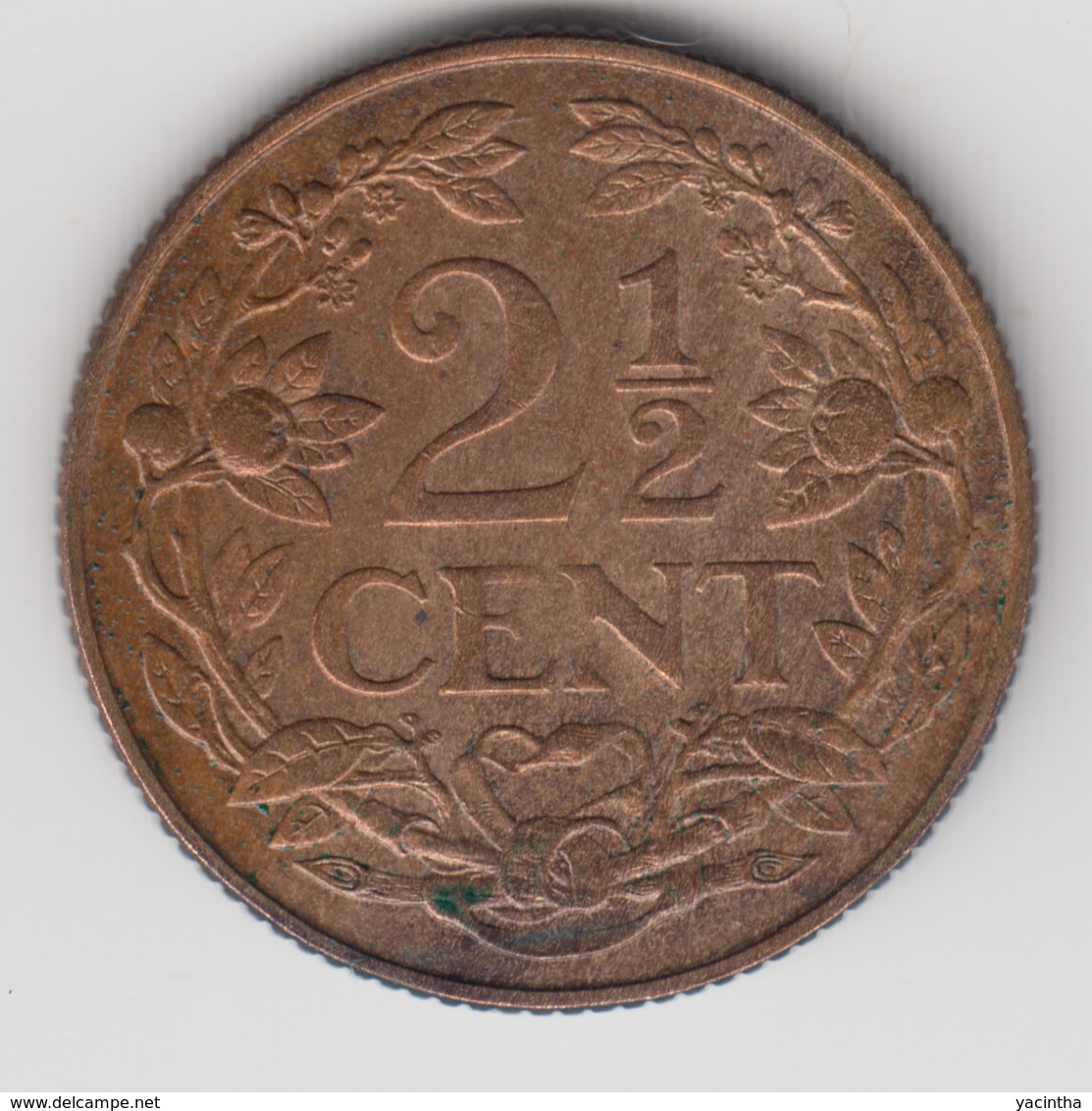 @Y@    Nederlandse Antillen   2 1/2  Cent  1965 ( 4619 ) - Antilles Néerlandaises