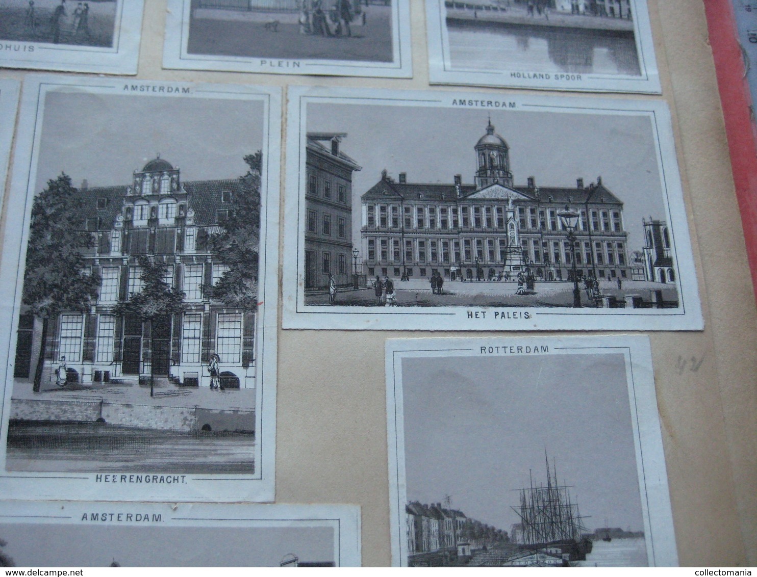 Album05 full of chromos PRE 1900 litho PUB, all fotograped, some compl sets, Kaufamnsbilder sehr gute Behaltung