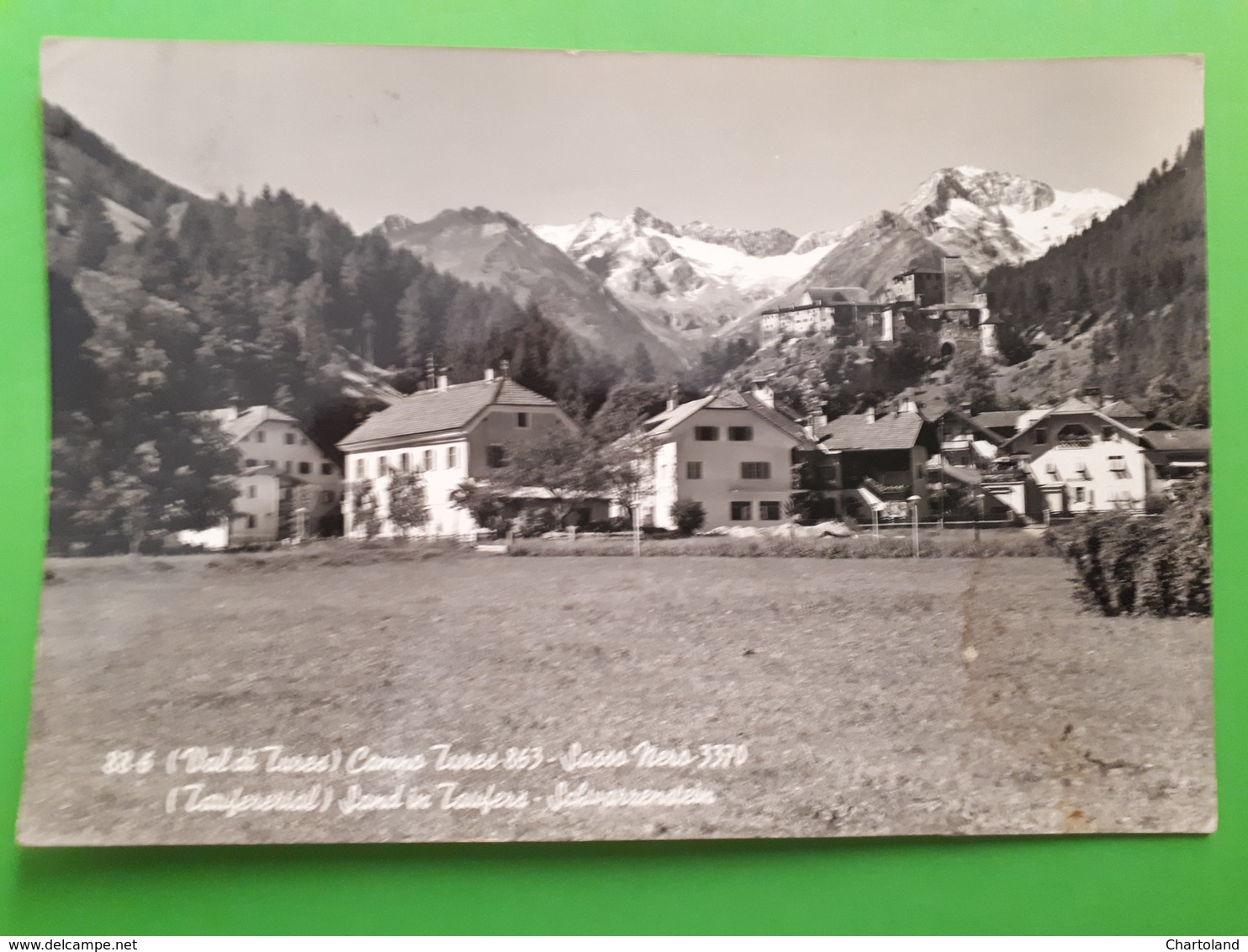 Cartolina - Val Di Tures - Campo Tures - Sasso Nero - 1961 - Trento