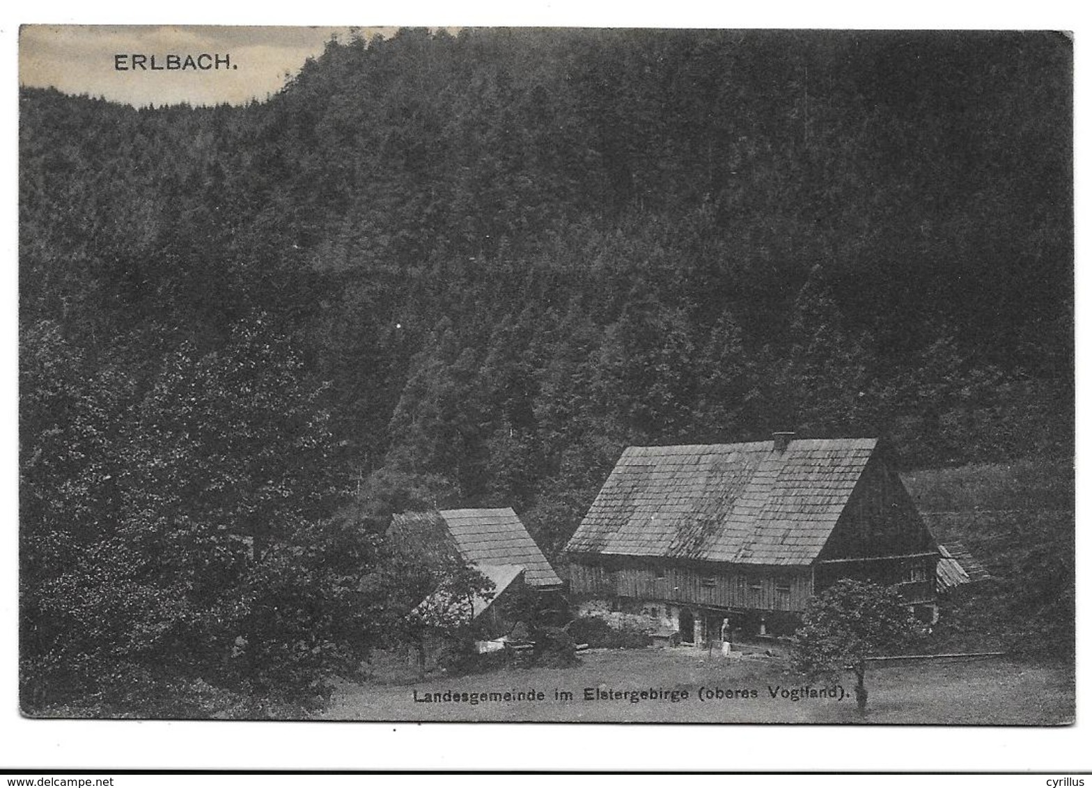 ERLBACH - LANDESGEMEINDE IM ELSTERGEBIRGE - Erlbach-Kirchberg