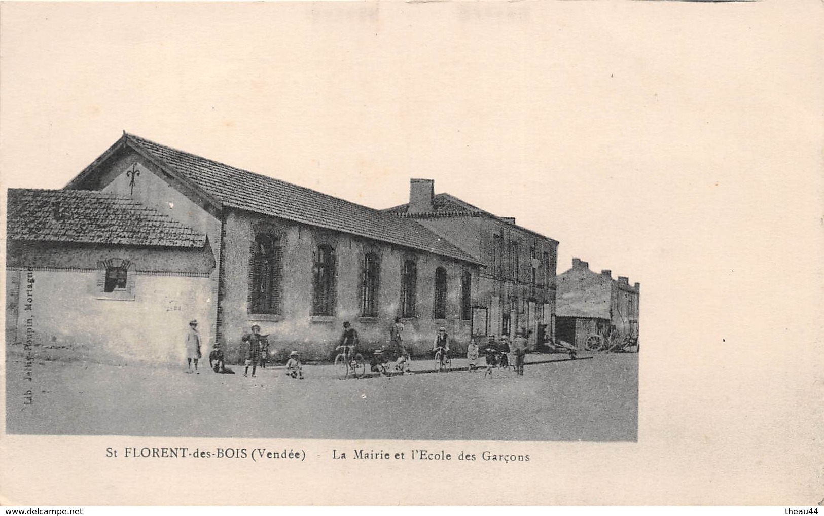 ¤¤  -   SAINT-FLORENT-des-BOIS   -   La Mairie Et L'Ecole Des Garçons      -   ¤¤ - Saint Florent Des Bois