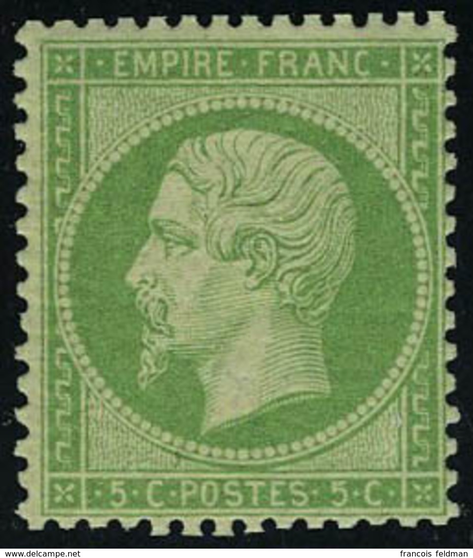 Neuf Avec Charnière N° 20, 5c Vert, Très Bon Centrage, T.B. - Sonstige & Ohne Zuordnung