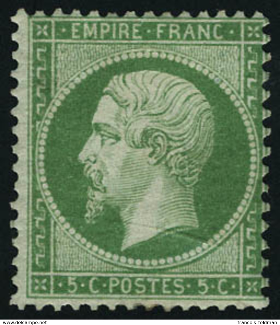 Neuf Avec Charnière N° 20, 5c Vert, Très Frais, T.B. - Andere & Zonder Classificatie