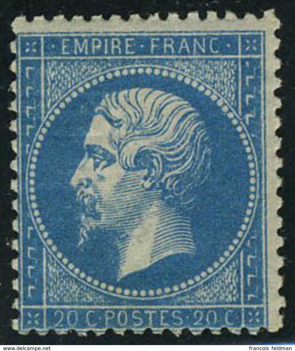 N° 22a, 20c Bleu Foncé, TB - Autres & Non Classés