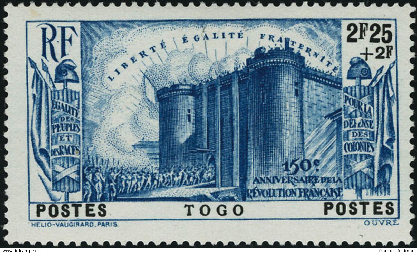 Neuf Avec Charnière 1939. La Série Révolution Complète Poste Et PA Complet. T.B. - Andere & Zonder Classificatie