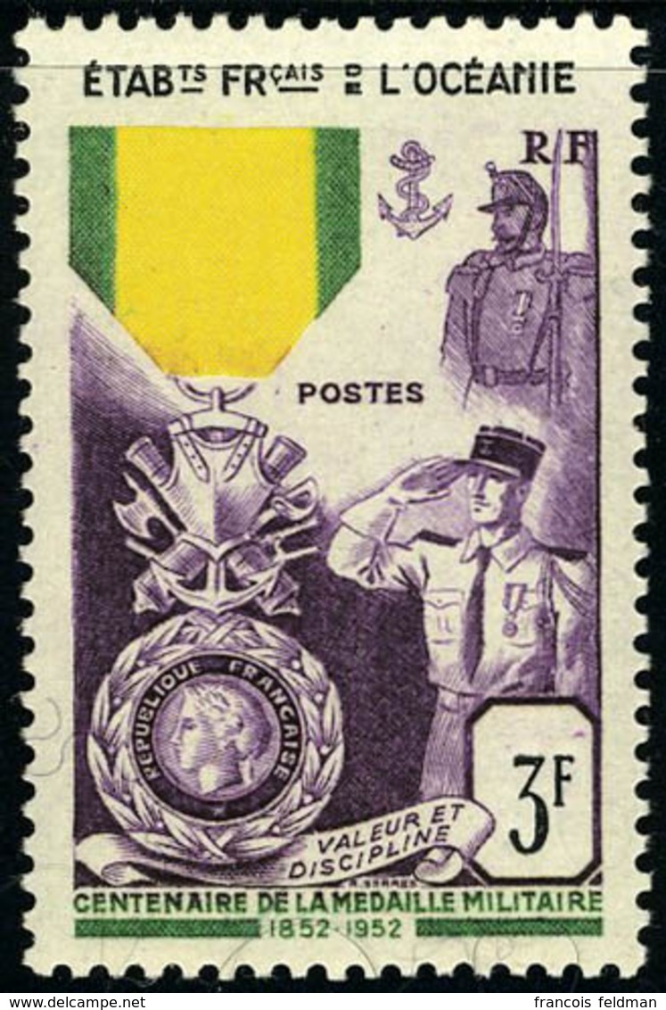 Neuf Sans Charnière 1952, Série Complète Médaille Militaire, T.B. - Andere & Zonder Classificatie