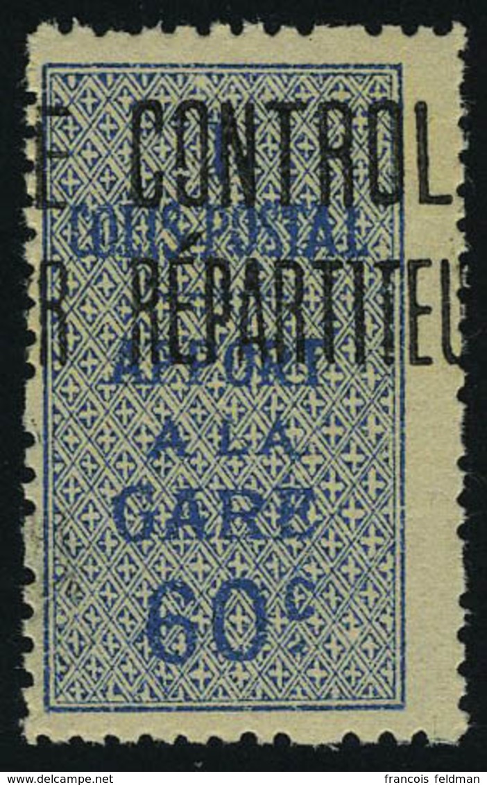 Neuf Sans Charnière N° 7A, 60c Bleu T.B. Rare ** - Andere & Zonder Classificatie