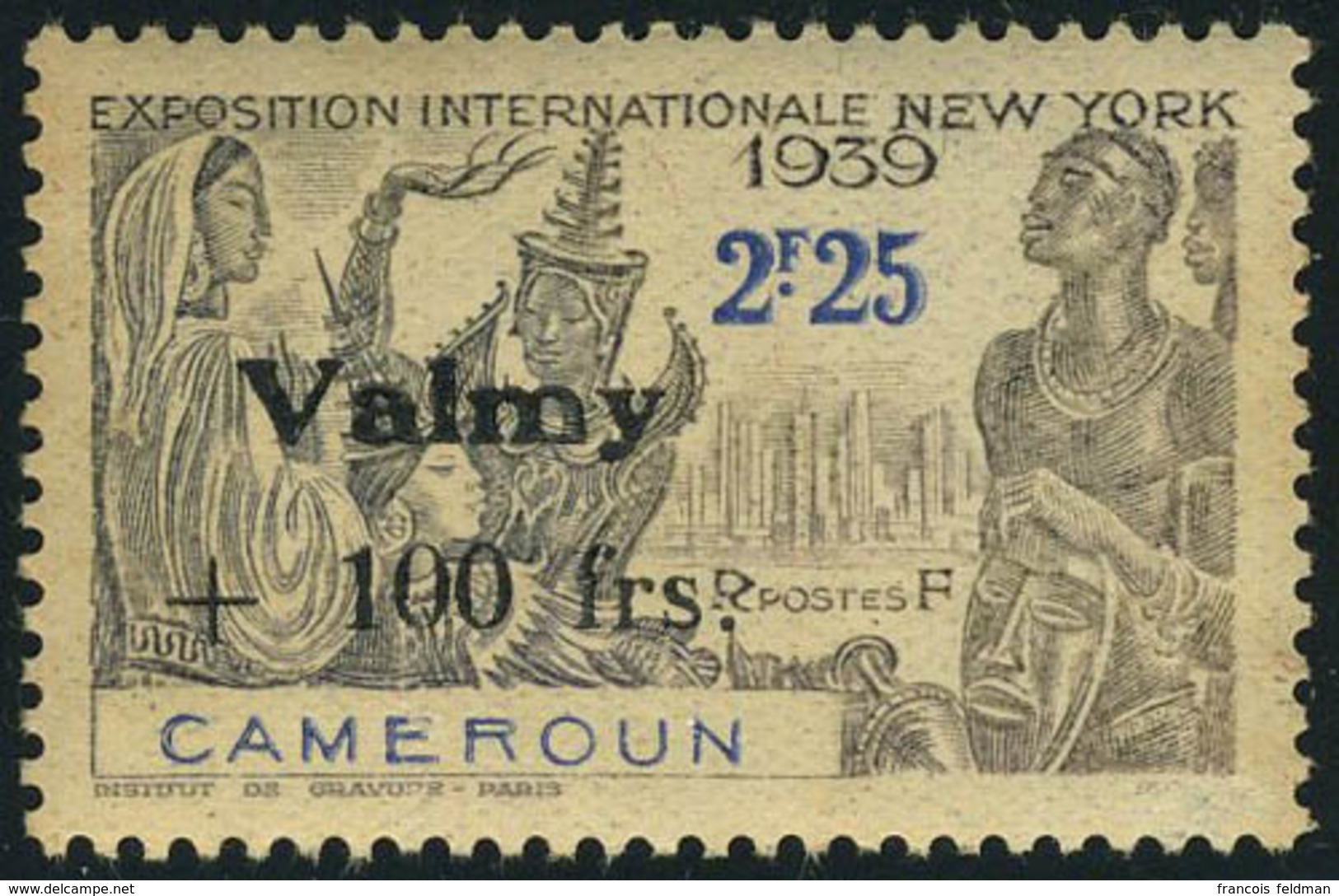 Neuf Sans Charnière N° 240/44, La Série Valmy Gomme Coloniale, TB - Autres & Non Classés